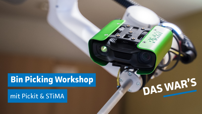 Bin Picking: Zukunftsmusik oder Realität? – Unser PICKIT Workshop 2024